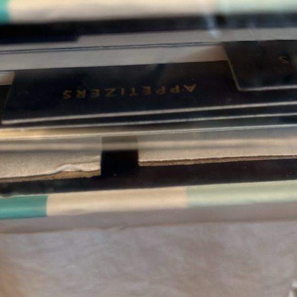 Kate Spade: Candy Stripe Recipe Book- 7 sections- 20 recipes for each section - Picture 9 of 16